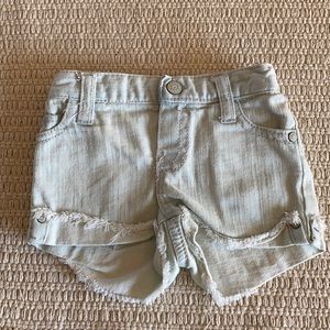 6 month baby jean shorts